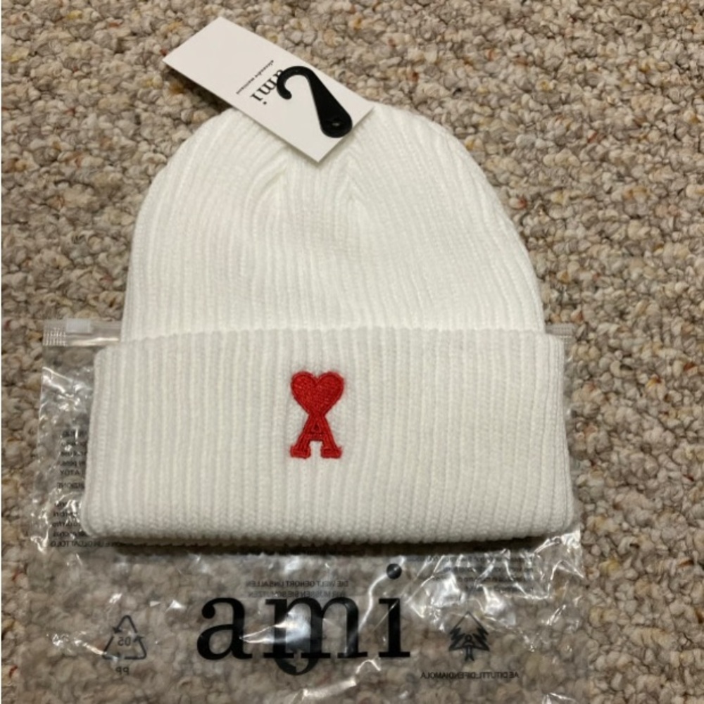 Amiri beanie white